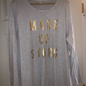 Old Navy Gray sleep shirt size XL